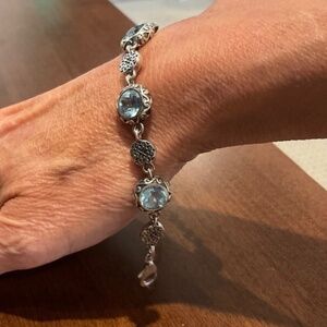 Blue Topaz Bracelet-